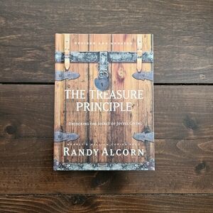 The Treasure Principle by Randy Alcorn Hardcover Christian Living Spirituality